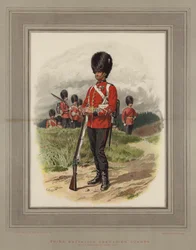 Drittes Bataillon Grenadier Guards (Chromolithographie)